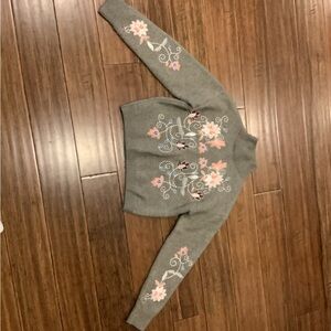 Francesca’s Embroidered Turtle Neck